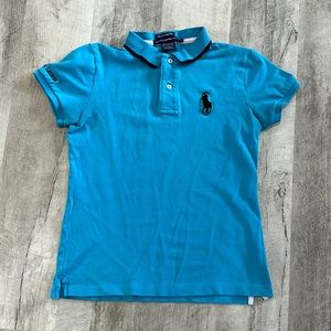 Blue Ralph Lauren Golf shirt